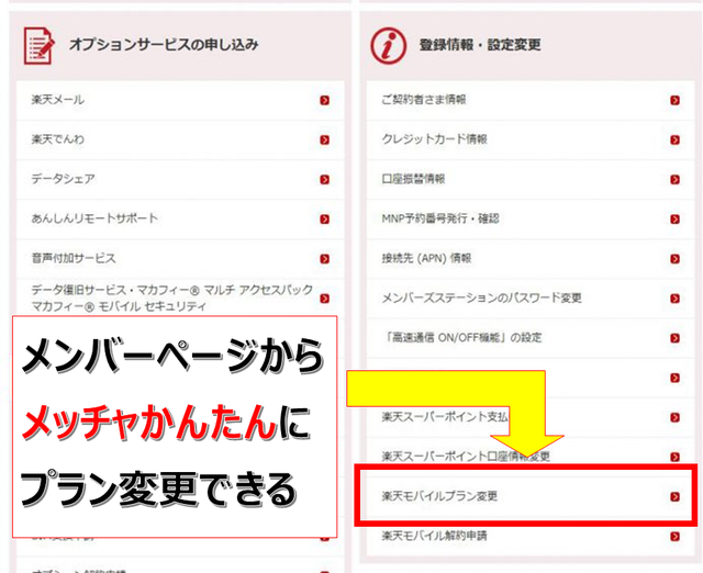 楽天モバイルのプラン変更まとめ 出来ること 出来ないこと 注意点です 手数料なしでプランを選べて データも繰越されます 楽天モバイル で格安simライフ